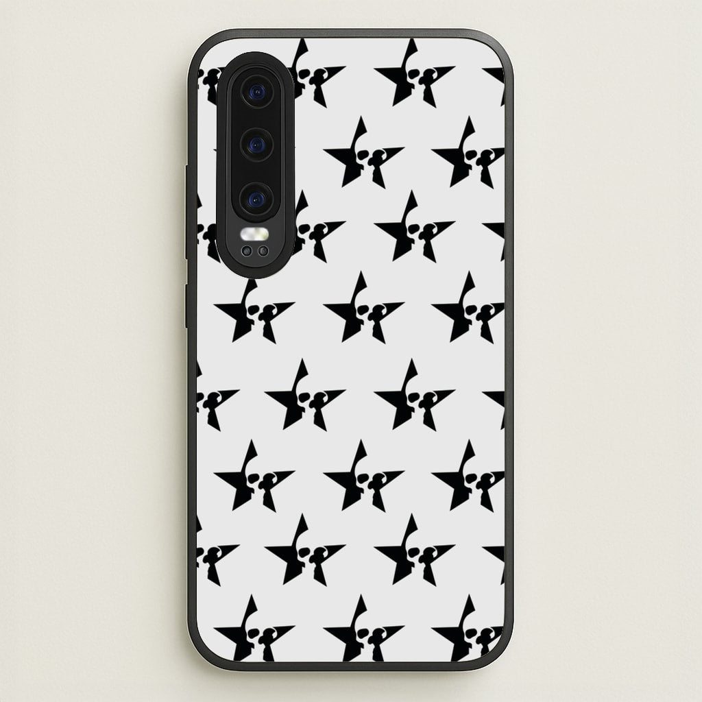 Skulls And Stars - Skate Aesthetic - Skate Aesthetic Phone Case for Huawei P30