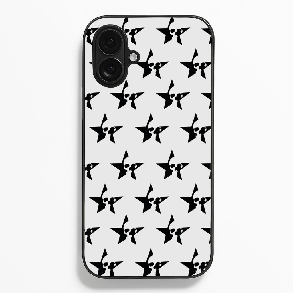 Skulls And Stars - Skate Aesthetic - Skate Aesthetic Phone Case for iPhone 16 Plus