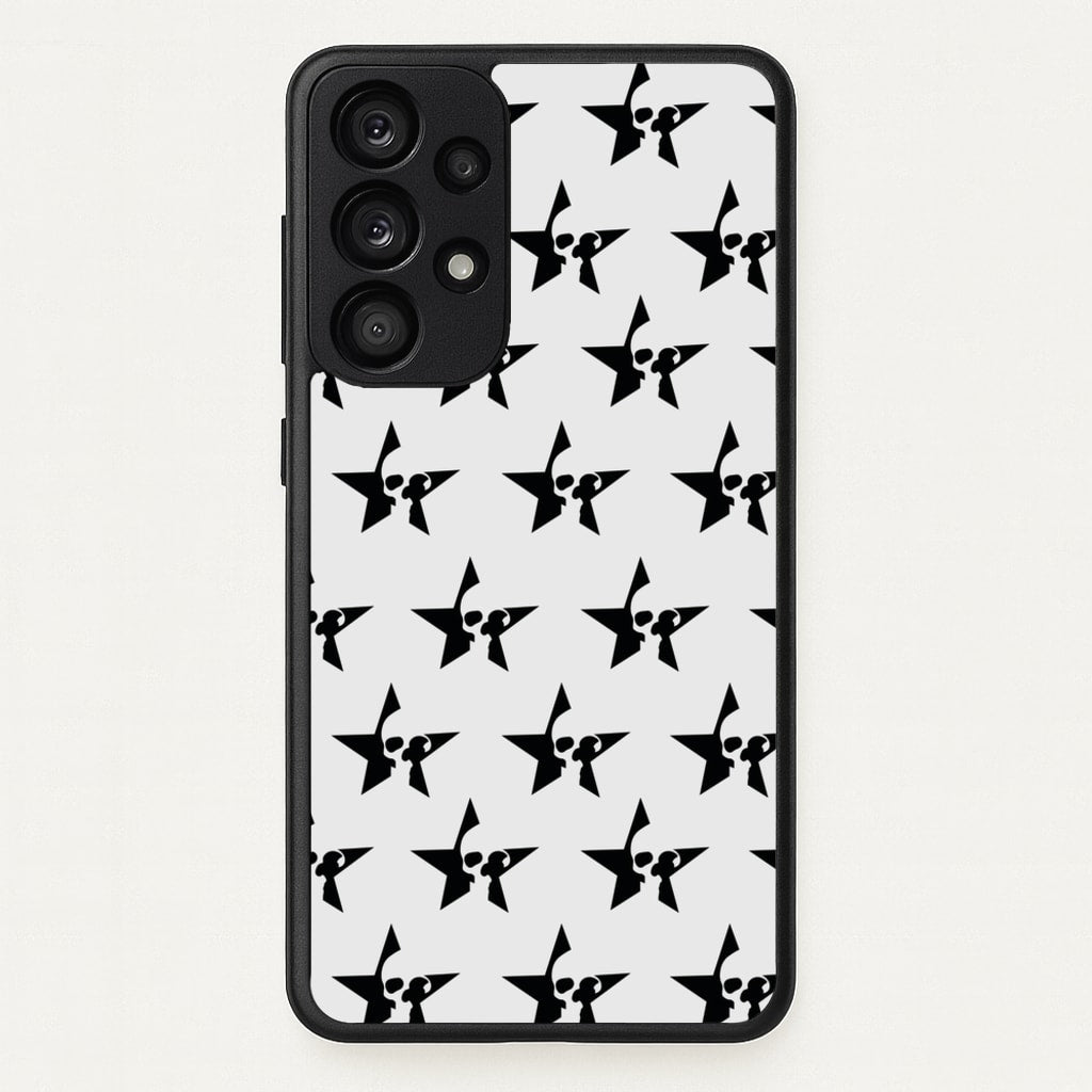 Skulls And Stars - Skate Aesthetic - Skate Aesthetic Phone Case for Galaxy A53