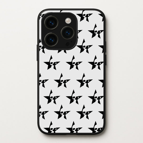 Skulls And Stars - Skate Aesthetic - Skate Aesthetic Phone Case for iPhone 15 Pro
