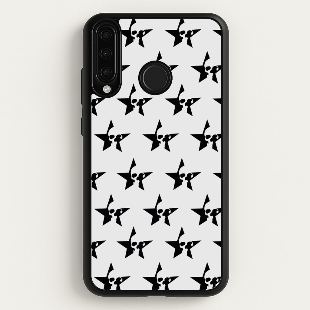 Skulls And Stars - Skate Aesthetic - Skate Aesthetic Phone Case for Huawei P30 Lite
