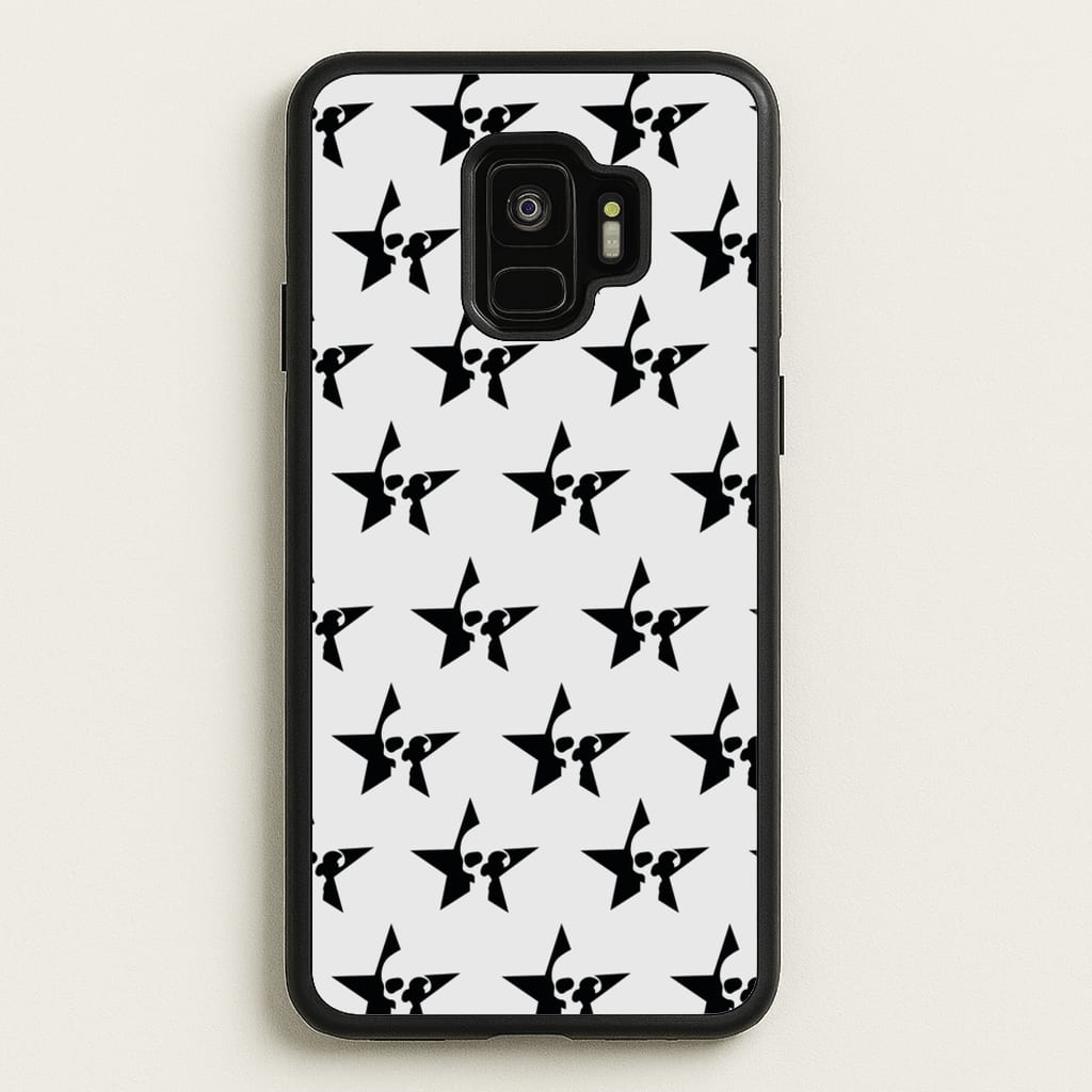 Skulls And Stars - Skate Aesthetic - Skate Aesthetic Phone Case for Galaxy S9