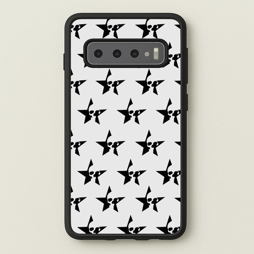 Skulls And Stars - Skate Aesthetic - Skate Aesthetic Phone Case for Galaxy S10