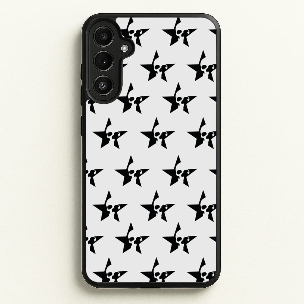 Skulls And Stars - Skate Aesthetic - Skate Aesthetic Phone Case for Galaxy A36
