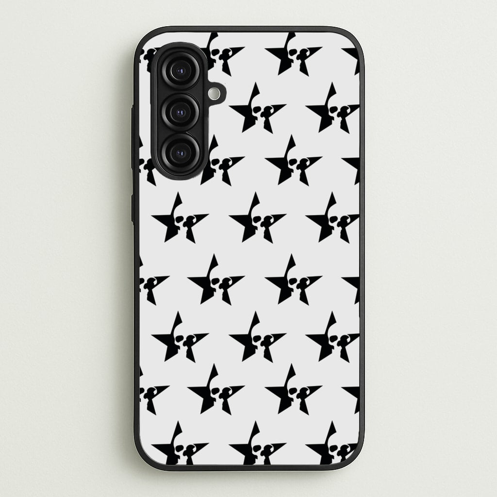Skulls And Stars - Skate Aesthetic - Skate Aesthetic Phone Case for Galaxy A16