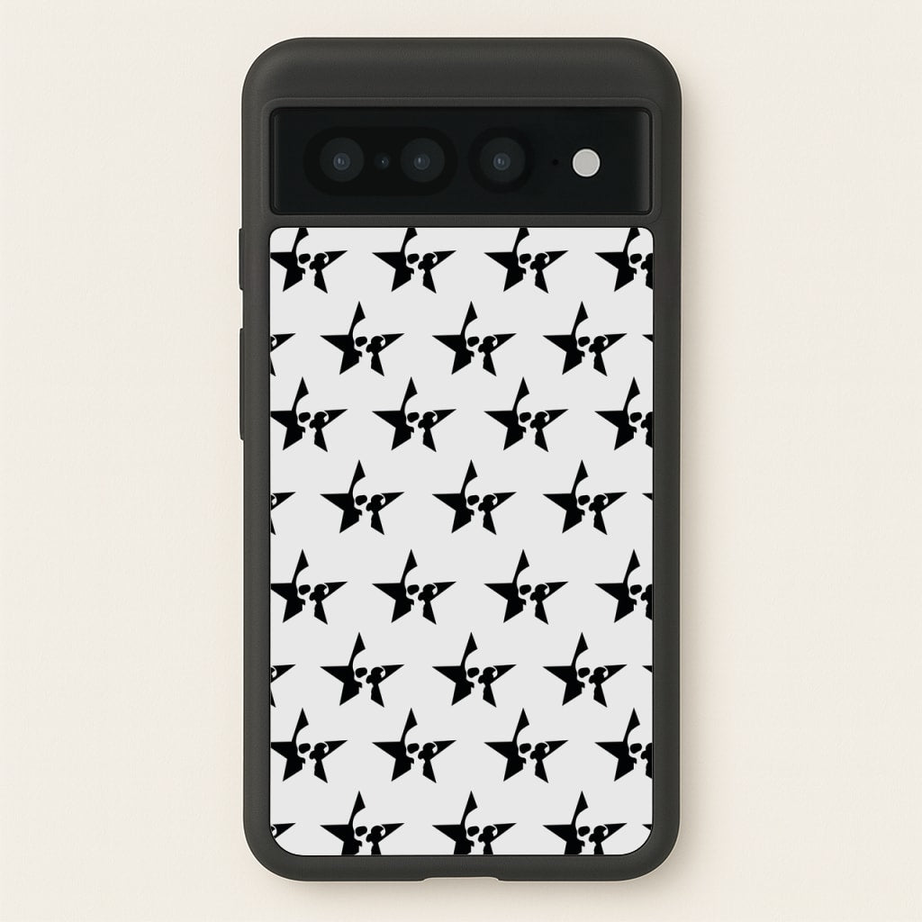 Skulls And Stars - Skate Aesthetic - Skate Aesthetic Phone Case for Google Pixel 7 Pro