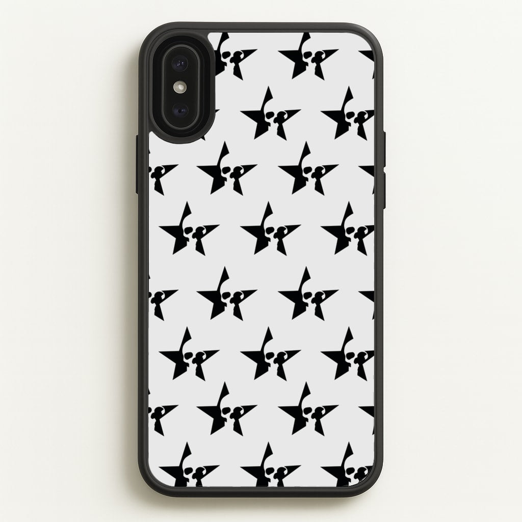 Skulls And Stars - Skate Aesthetic - Skate Aesthetic Phone Case for iPhone XS Max