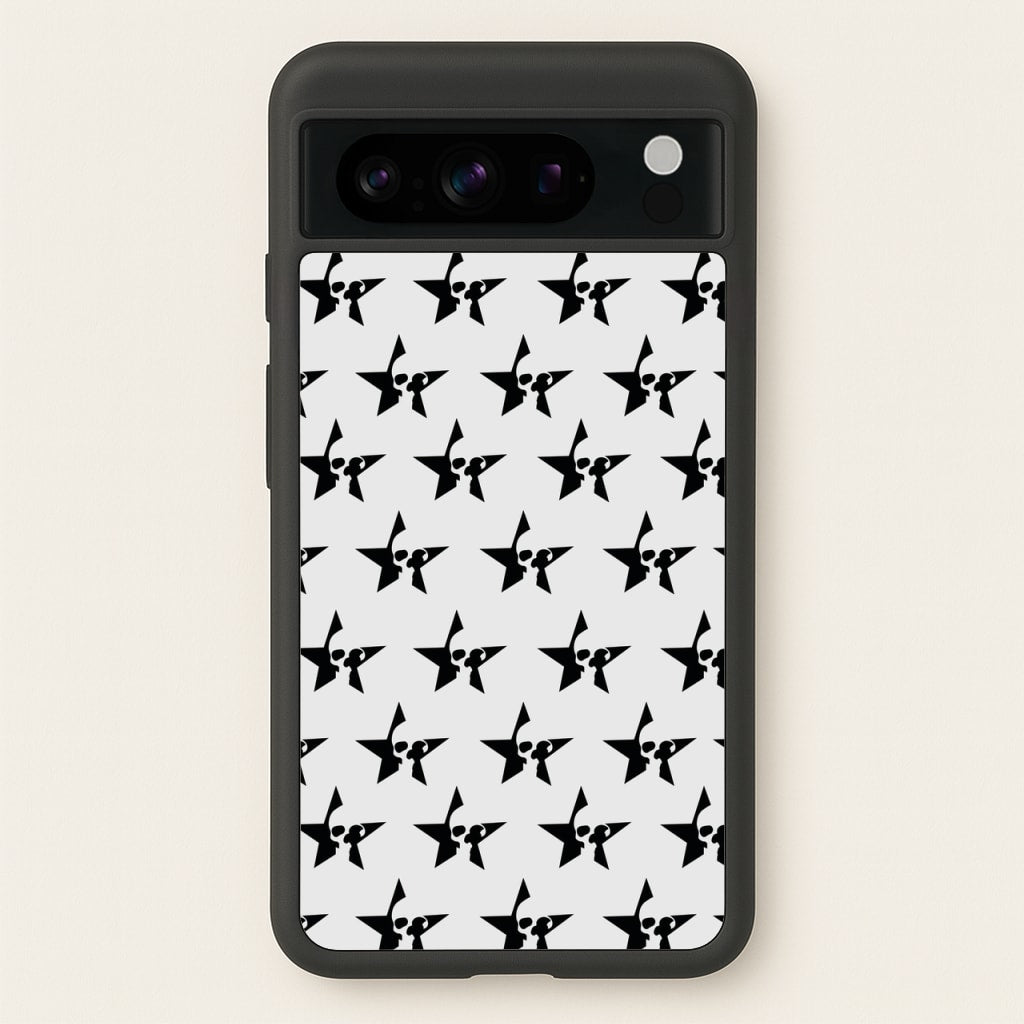 Skulls And Stars - Skate Aesthetic - Skate Aesthetic Phone Case for Google Pixel 8 Pro