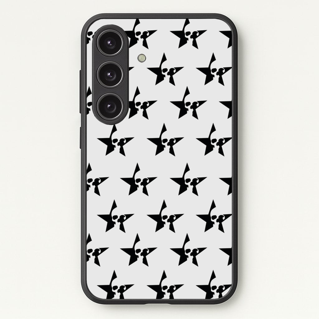 Skulls And Stars - Skate Aesthetic - Skate Aesthetic Phone Case for Galaxy S24FE