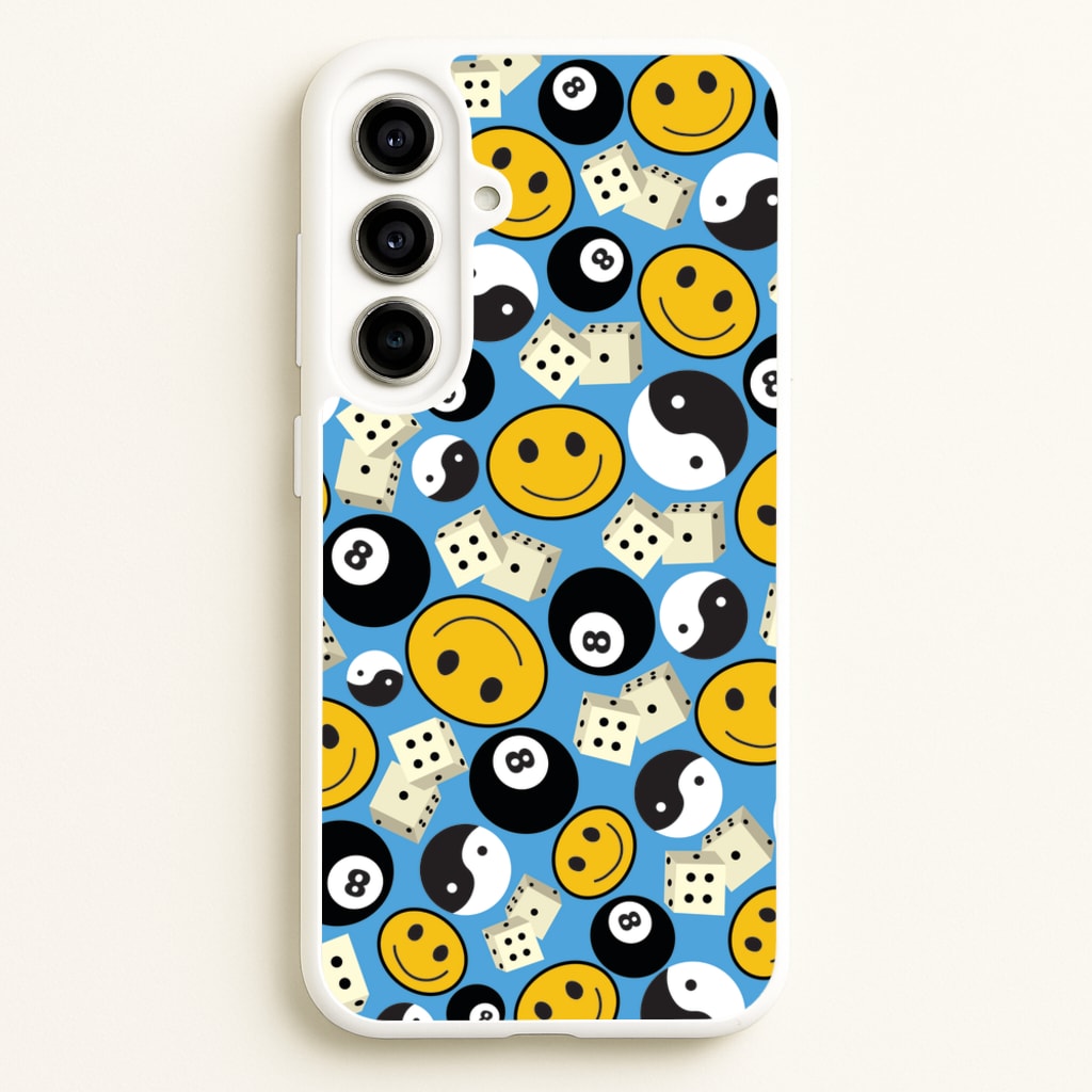 8 Ball Pattern - Skate Aesthetic - Skate Aesthetic Phone Case for Galaxy A56