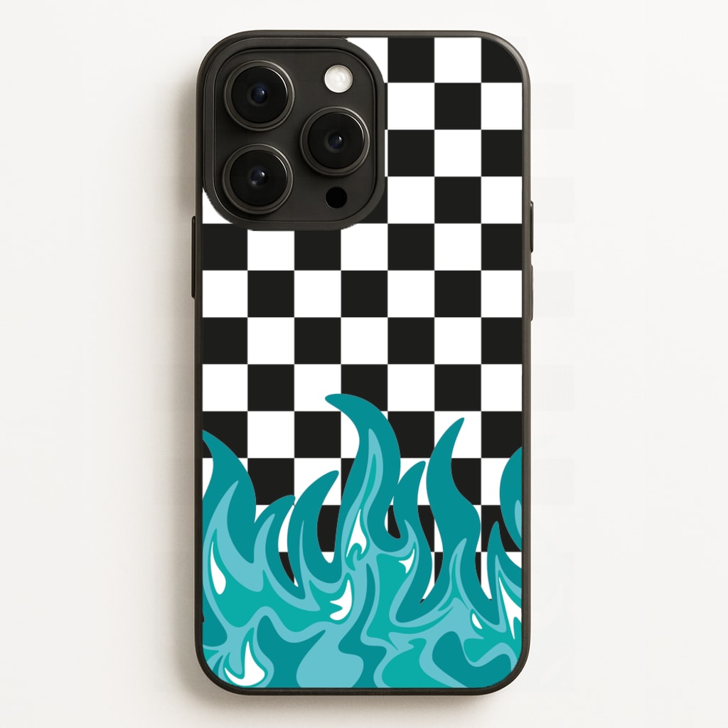 Blue Flame - Skate Aesthetic - Skate Aesthetic Phone Case for iPhone 12 Pro Max