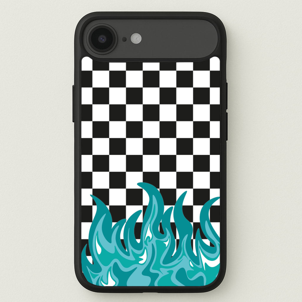 Blue Flame - Skate Aesthetic Phone Case for iPhone 17 Air