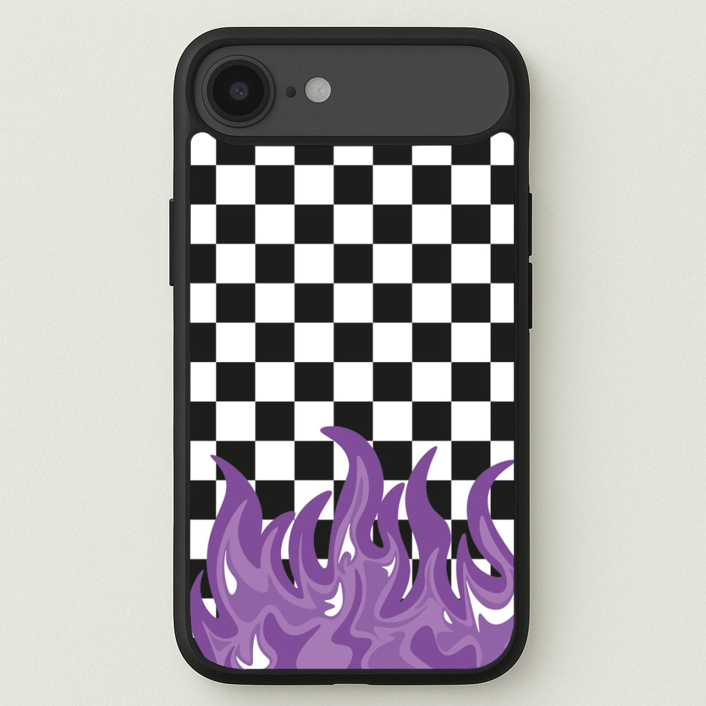 Purple Flame - Skate Aesthetic Phone Case for iPhone 17 Air