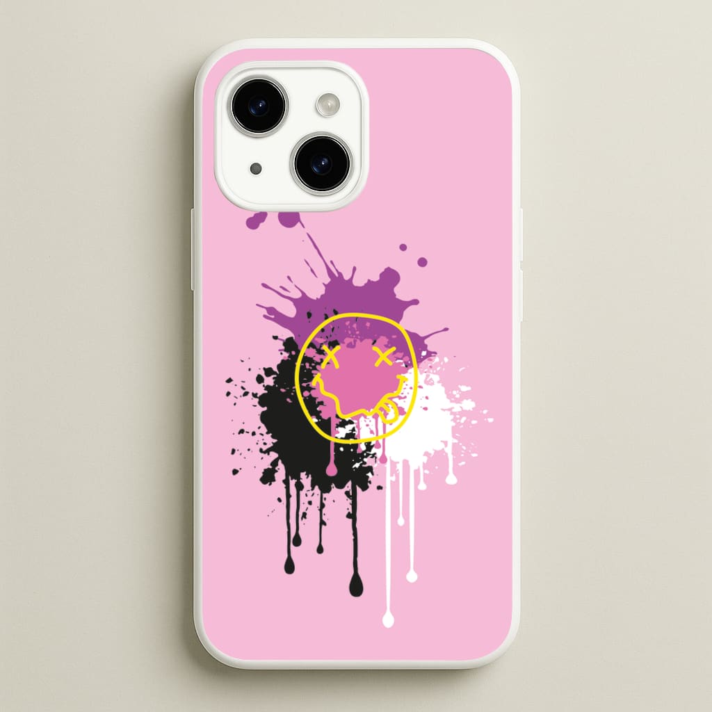 Pink Graffiti - Skate Aesthetic - Skate Aesthetic Phone Case for iPhone 15 Plus