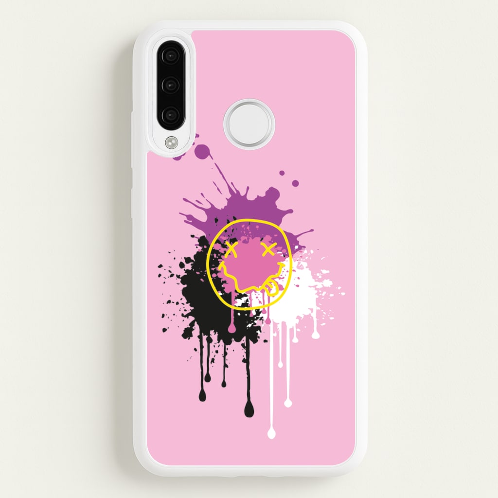 Pink Graffiti - Skate Aesthetic - Skate Aesthetic Phone Case for Huawei P30 Lite