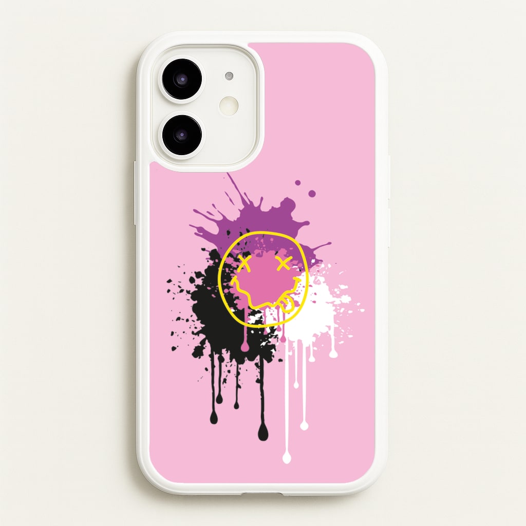 Pink Graffiti - Skate Aesthetic - Skate Aesthetic Phone Case for iPhone 12 Mini
