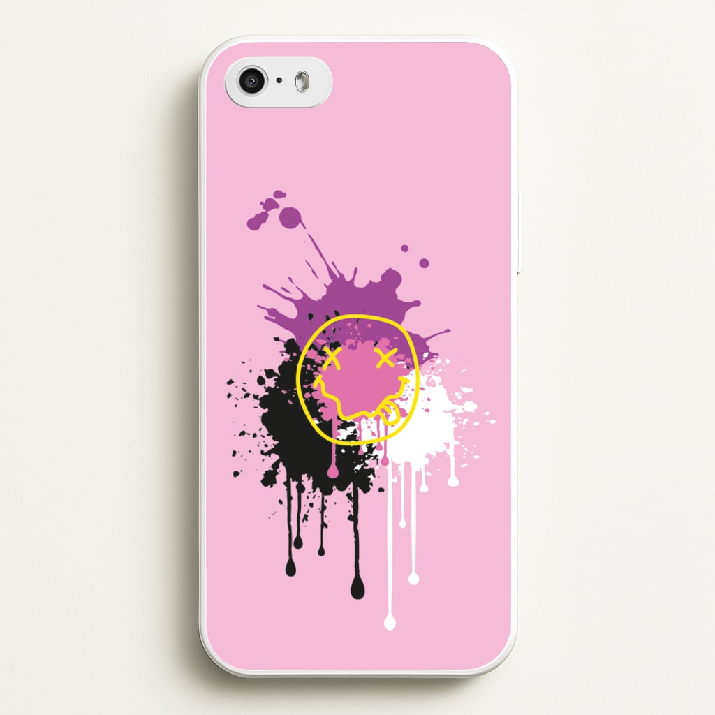 Pink Graffiti - Skate Aesthetic - Skate Aesthetic Phone Case for iPhone 5 / 5s / SE 2016