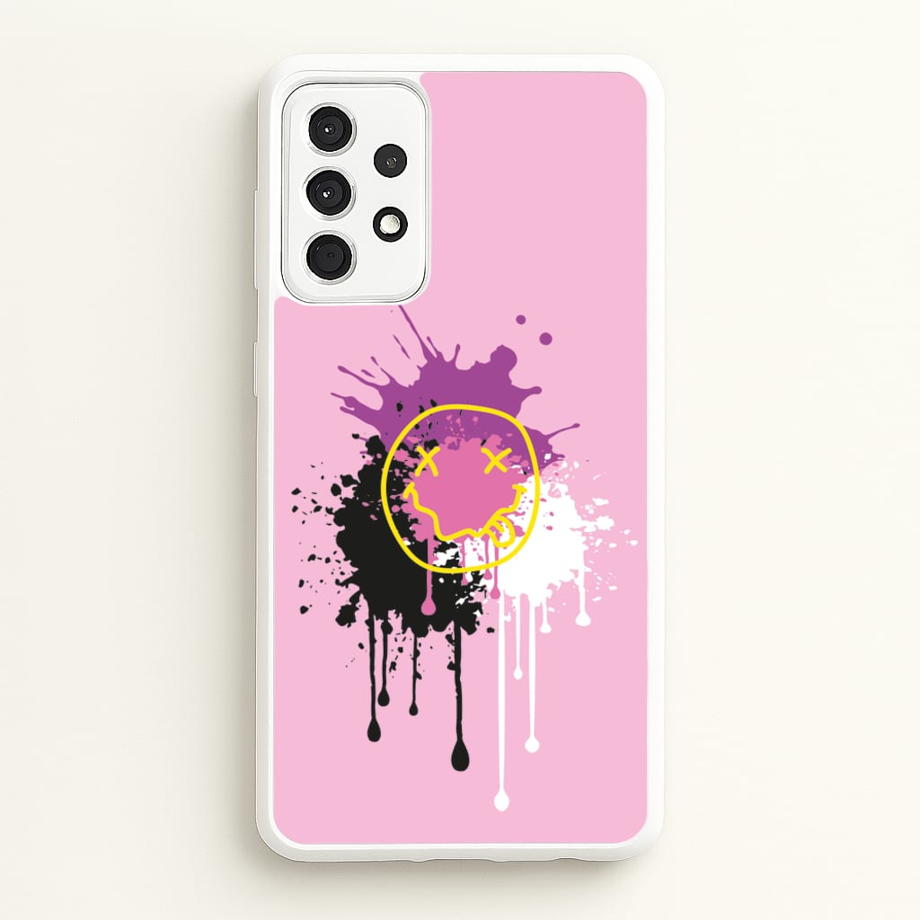 Pink Graffiti - Skate Aesthetic - Skate Aesthetic Phone Case for Galaxy A52 / A52s