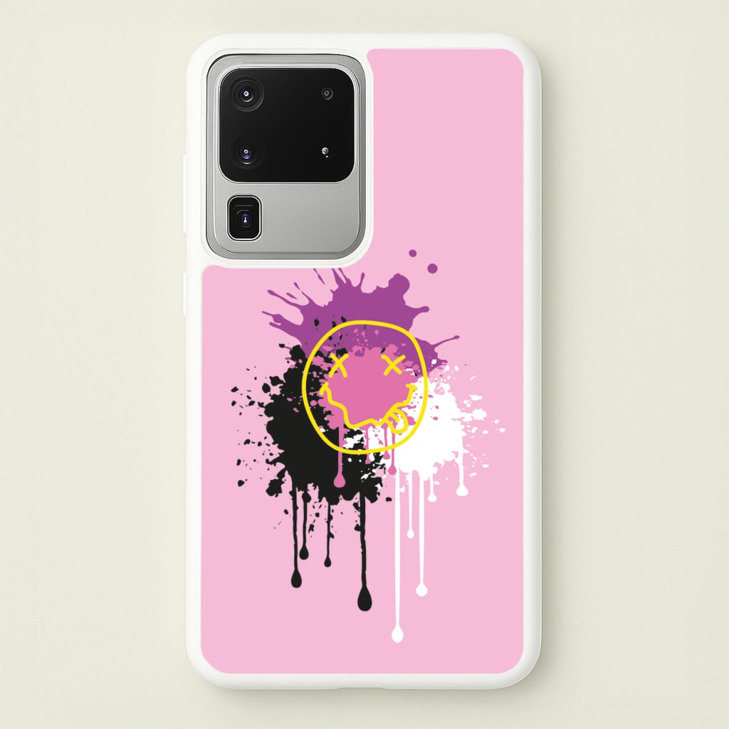 Pink Graffiti - Skate Aesthetic - Skate Aesthetic Phone Case for Galaxy S20 Ultra