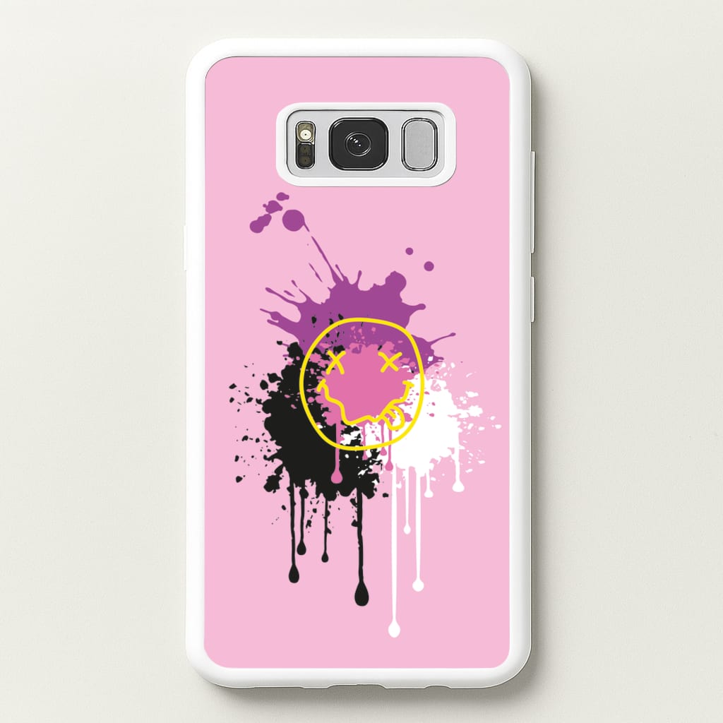 Pink Graffiti - Skate Aesthetic - Skate Aesthetic Phone Case for Galaxy S8