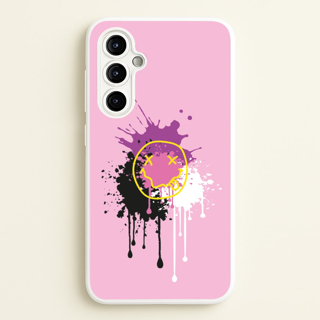Pink Graffiti - Skate Aesthetic - Skate Aesthetic Phone Case for Galaxy A54