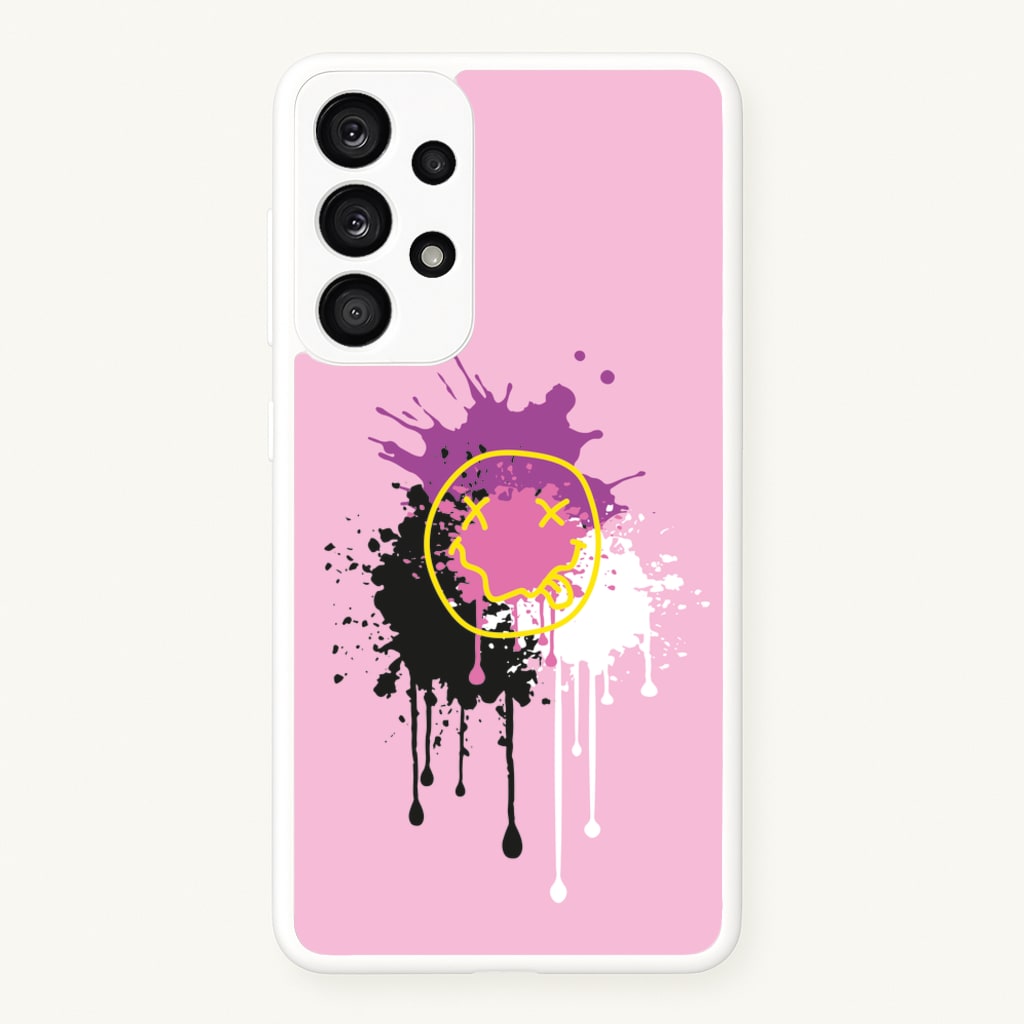 Pink Graffiti - Skate Aesthetic - Skate Aesthetic Phone Case for Galaxy A53
