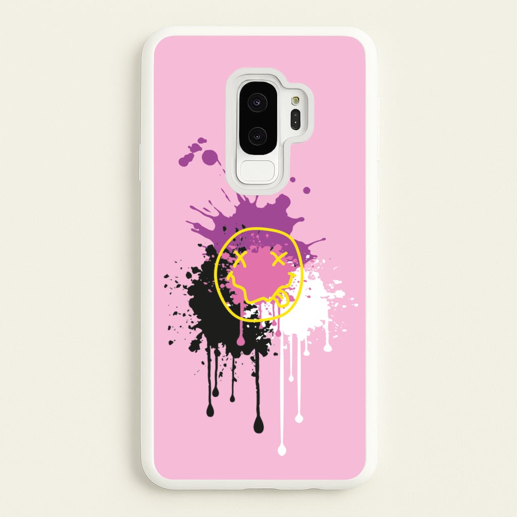 Pink Graffiti - Skate Aesthetic - Skate Aesthetic Phone Case for Galaxy S9 Plus