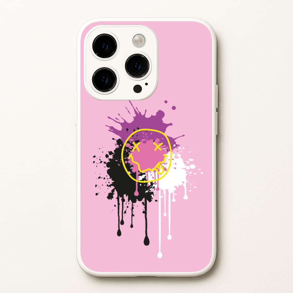 Pink Graffiti - Skate Aesthetic - Skate Aesthetic Phone Case for iPhone 14 Pro