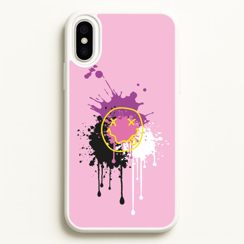 Pink Graffiti - Skate Aesthetic - Skate Aesthetic Phone Case for iPhone XS Max