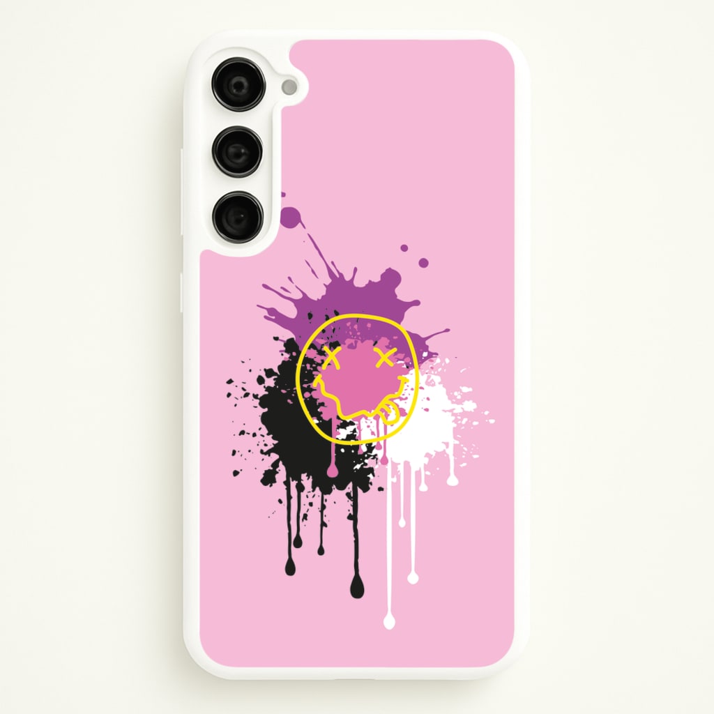 Pink Graffiti - Skate Aesthetic - Skate Aesthetic Phone Case for Galaxy S23 Plus