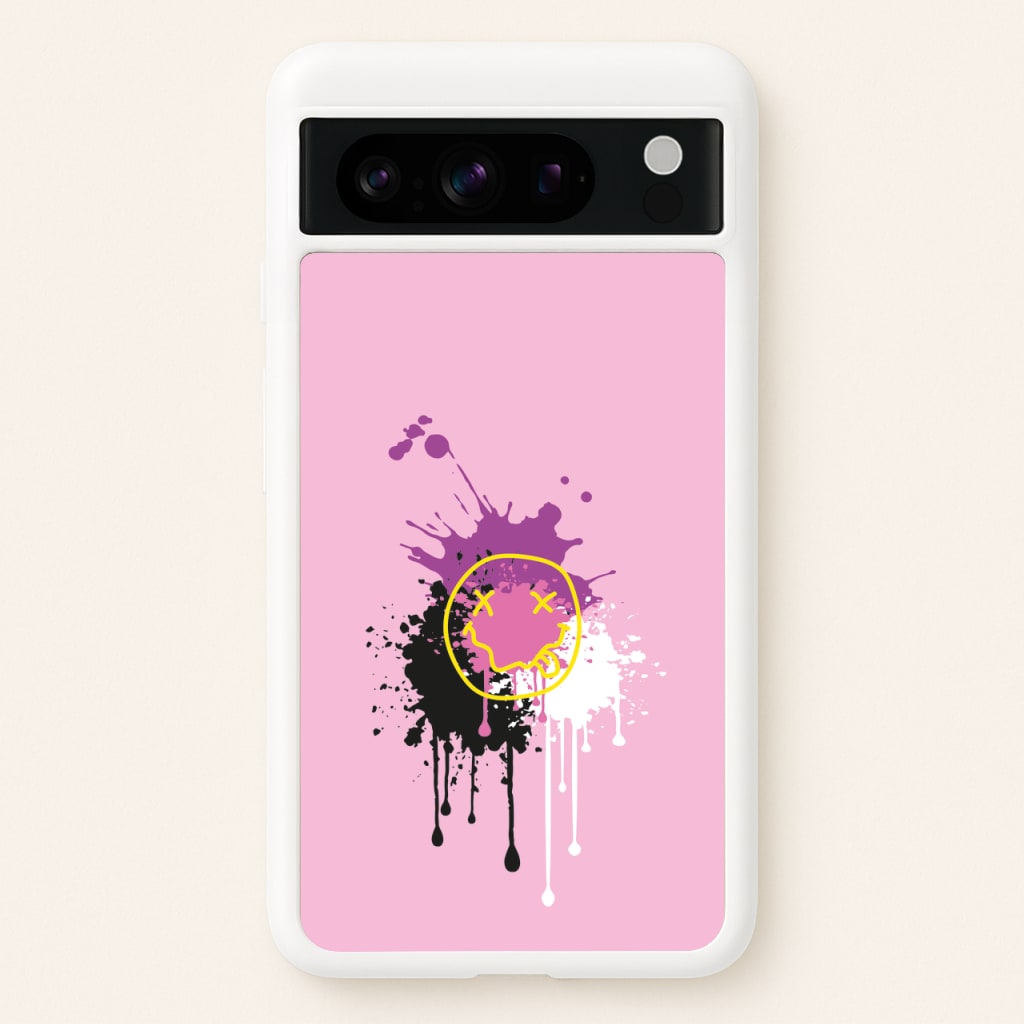 Pink Graffiti - Skate Aesthetic - Skate Aesthetic Phone Case for Google Pixel 8 Pro