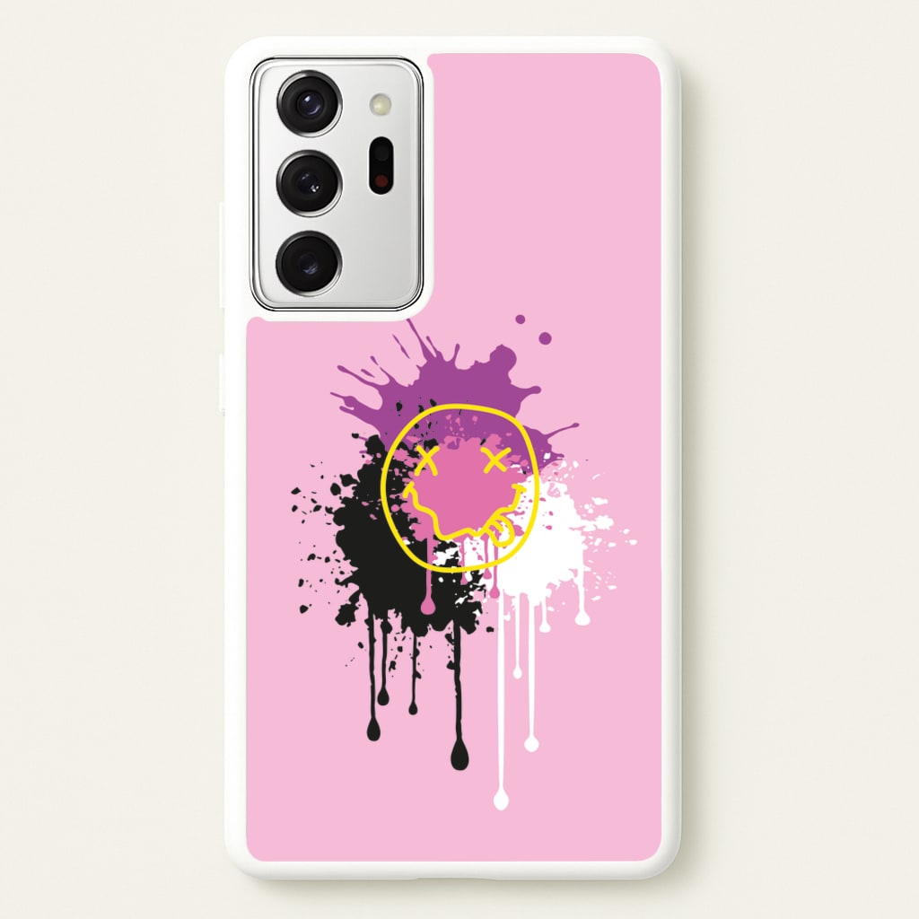 Pink Graffiti - Skate Aesthetic - Skate Aesthetic Phone Case for Galaxy Note 20 Ultra