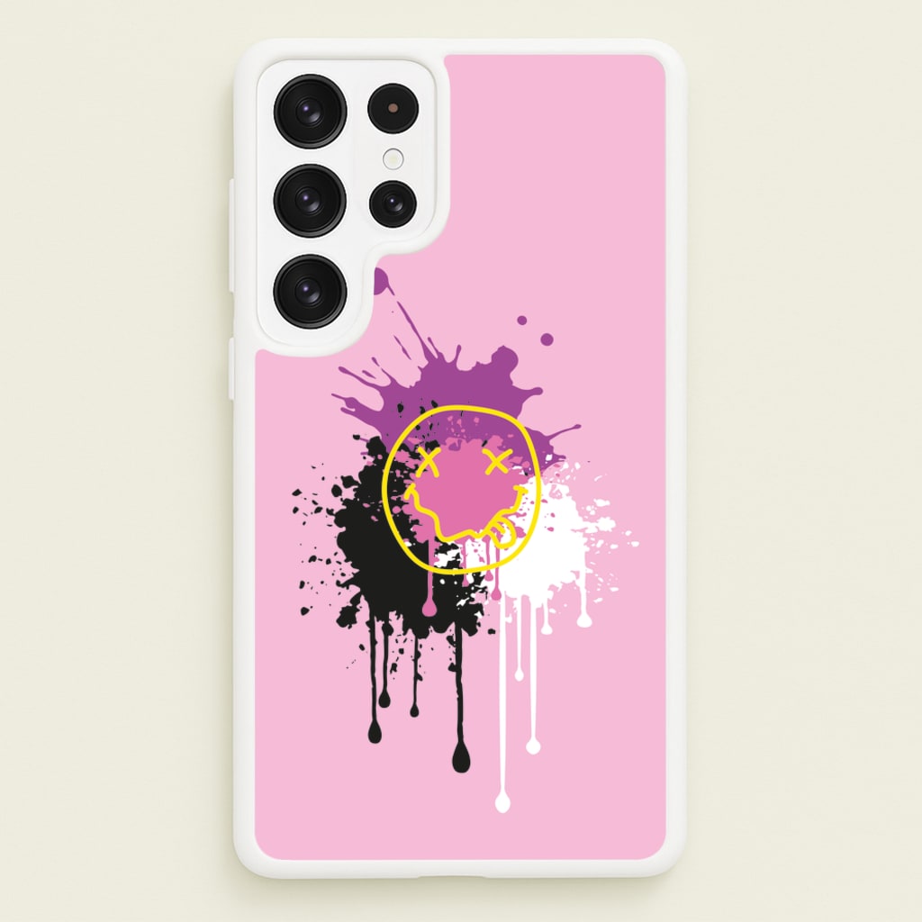 Pink Graffiti - Skate Aesthetic - Skate Aesthetic Phone Case for Galaxy S22 Ultra