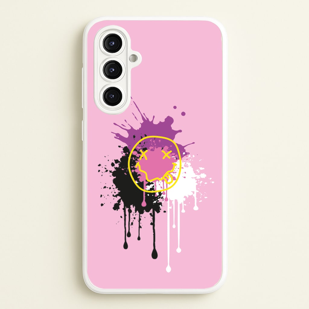 Pink Graffiti - Skate Aesthetic - Skate Aesthetic Phone Case for Galaxy A16