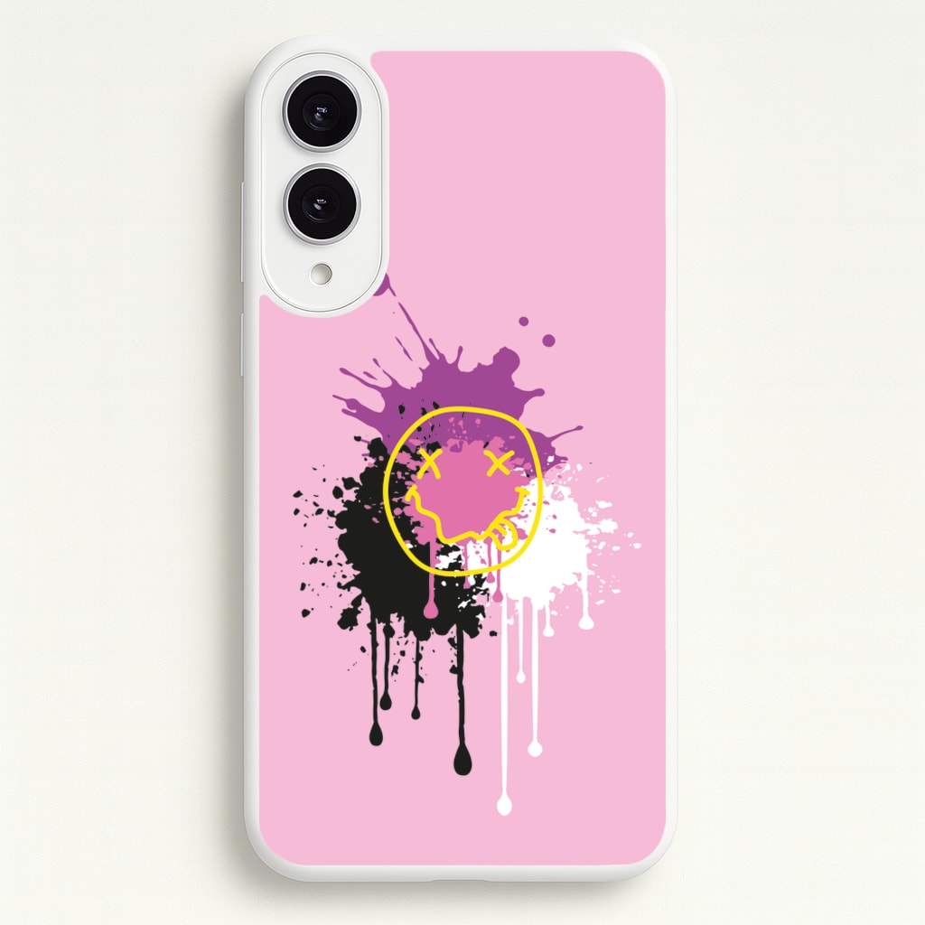 Pink Graffiti - Skate Aesthetic - Skate Aesthetic Phone Case for Galaxy S25 Edge