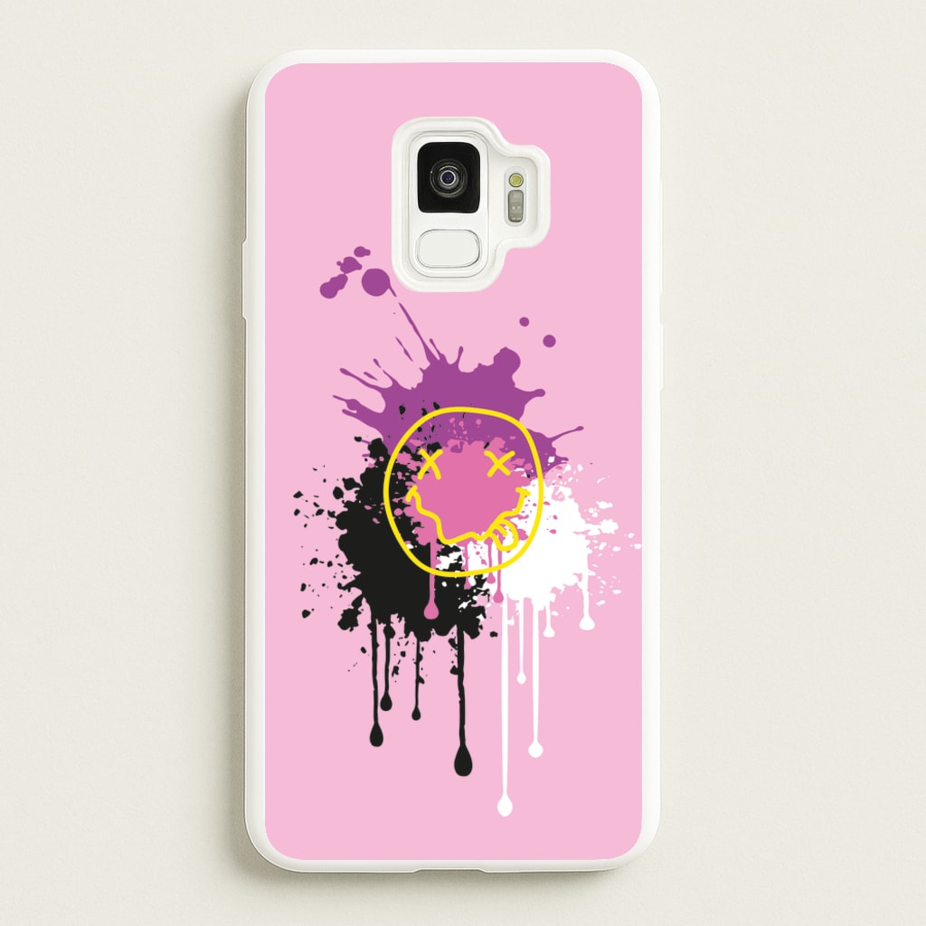 Pink Graffiti - Skate Aesthetic - Skate Aesthetic Phone Case for Galaxy S9