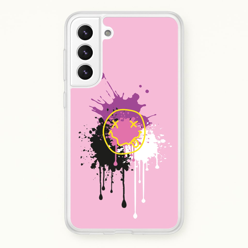 Pink Graffiti - Skate Aesthetic - Skate Aesthetic Phone Case for Galaxy S22 Plus