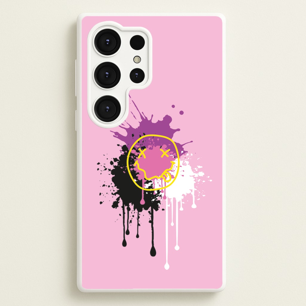 Pink Graffiti - Skate Aesthetic - Skate Aesthetic Phone Case for Galaxy S25 Ultra