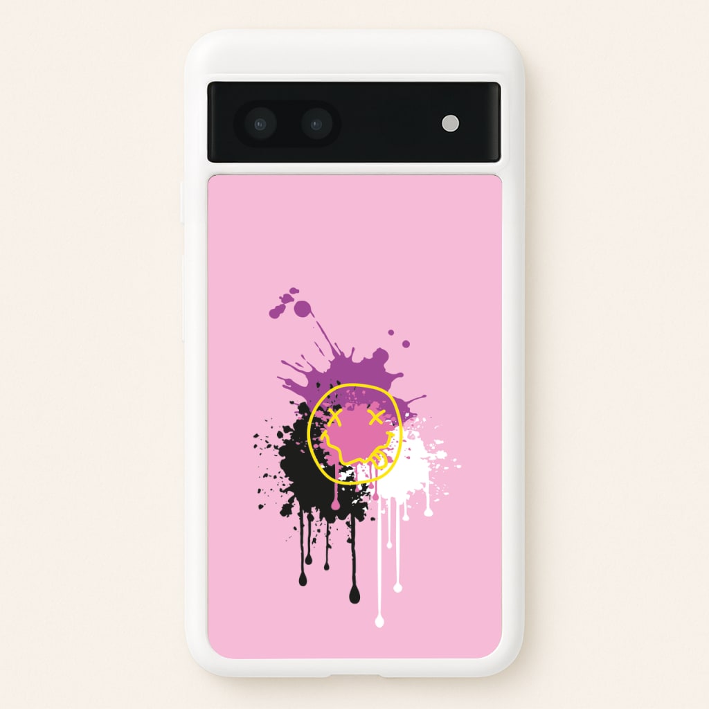 Pink Graffiti - Skate Aesthetic - Skate Aesthetic Phone Case for Google Pixel 7a