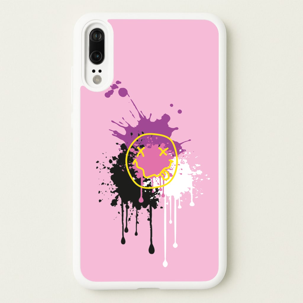 Pink Graffiti - Skate Aesthetic - Skate Aesthetic Phone Case for Huawei P20