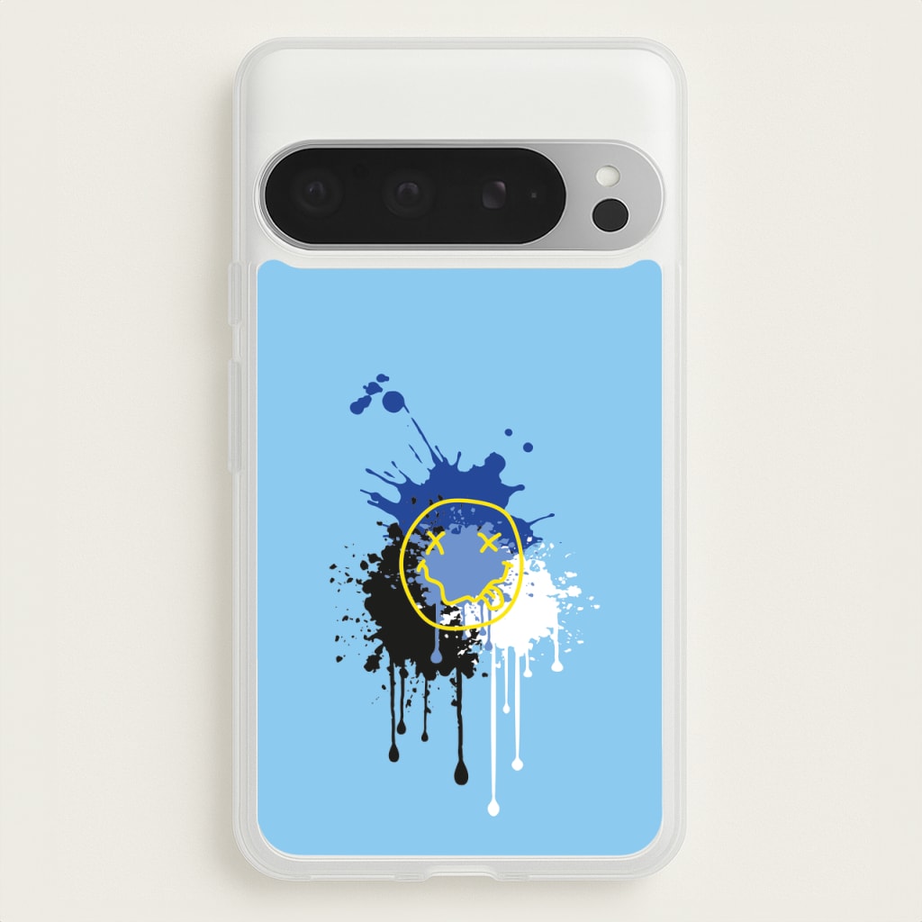 Blue Graffiti - Skate Aesthetic - Skate Aesthetic Phone Case for Google Pixel 9 Pro XL