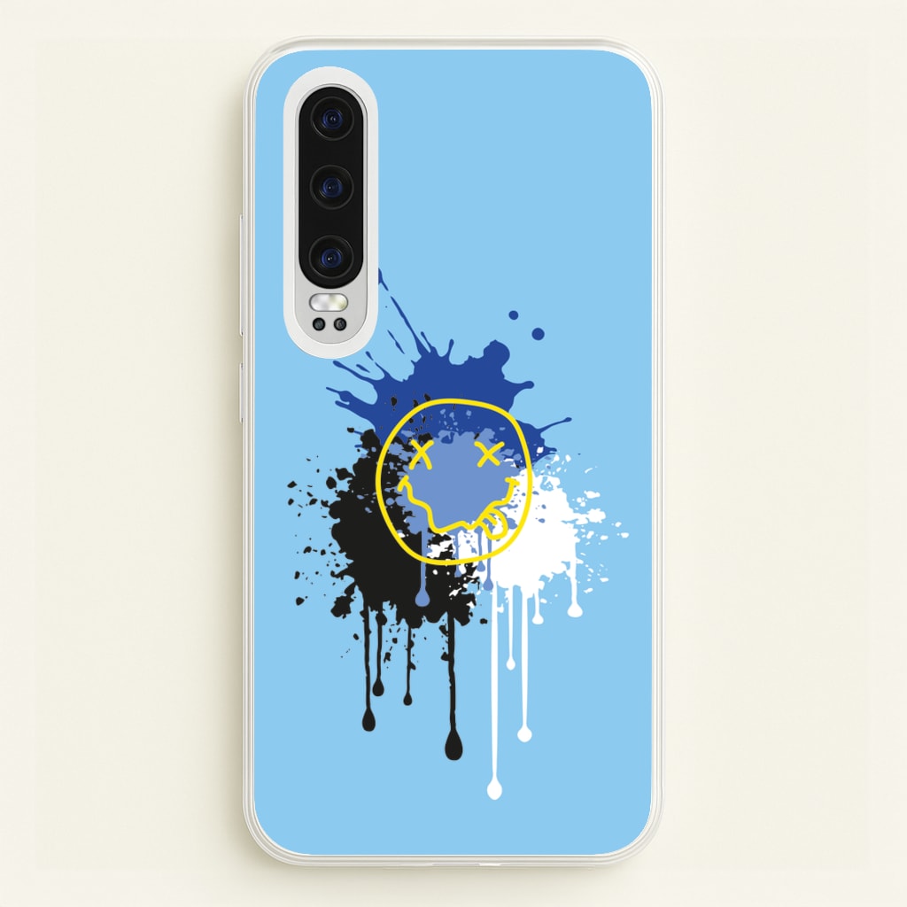Blue Graffiti - Skate Aesthetic - Skate Aesthetic Phone Case for Huawei P30