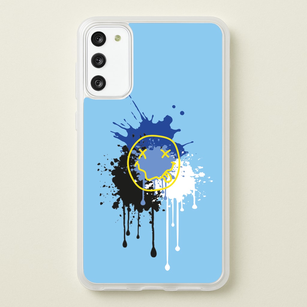 Blue Graffiti - Skate Aesthetic - Skate Aesthetic Phone Case for Galaxy S20FE