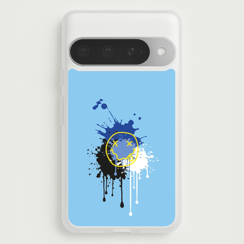 Blue Graffiti - Skate Aesthetic Phone Case for Google Pixel 10 Pro XL