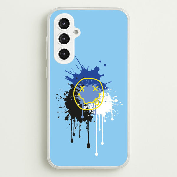 Blue Graffiti - Skate Aesthetic - Skate Aesthetic Phone Case for Galaxy S23FE