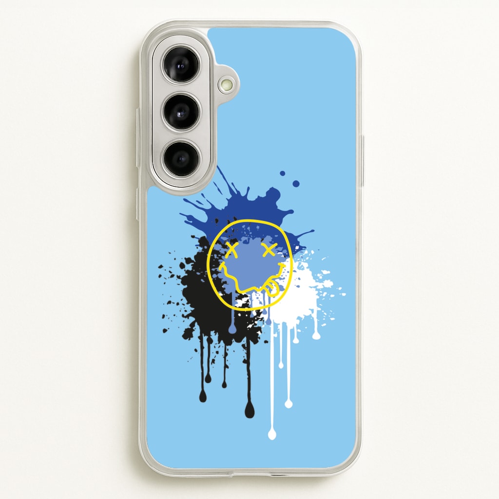 Blue Graffiti - Skate Aesthetic - Skate Aesthetic Phone Case for Galaxy A56