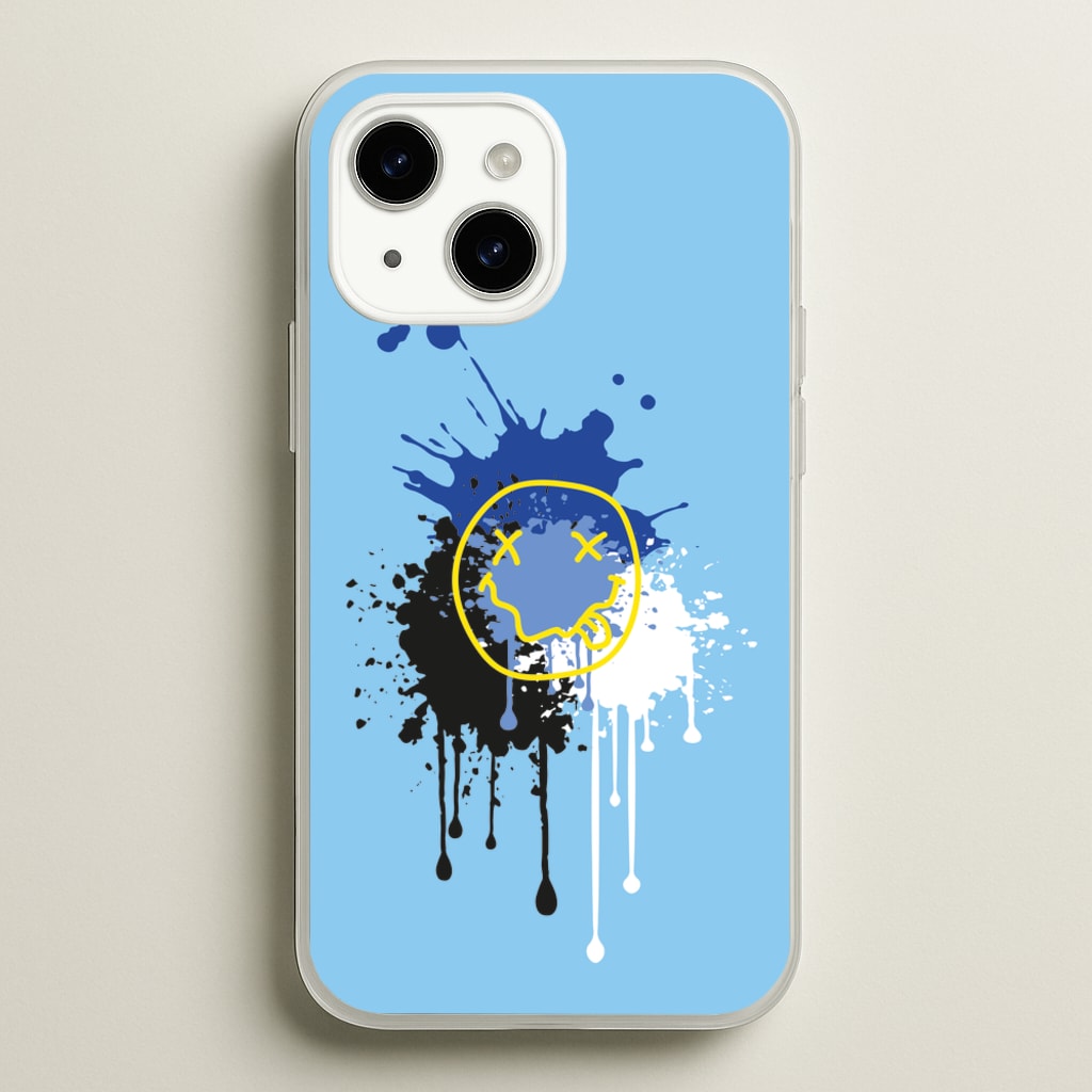 Blue Graffiti - Skate Aesthetic - Skate Aesthetic Phone Case for iPhone 15 Plus