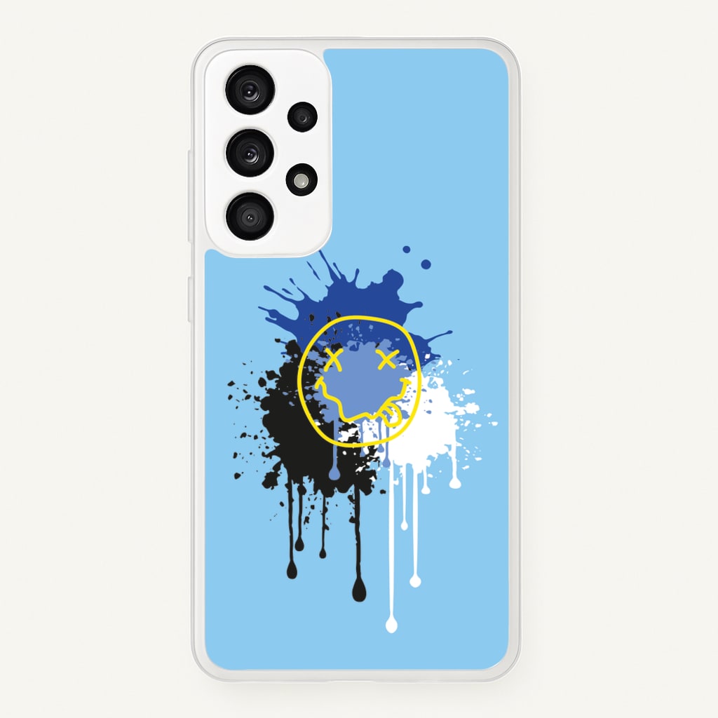 Blue Graffiti - Skate Aesthetic - Skate Aesthetic Phone Case for Galaxy A33