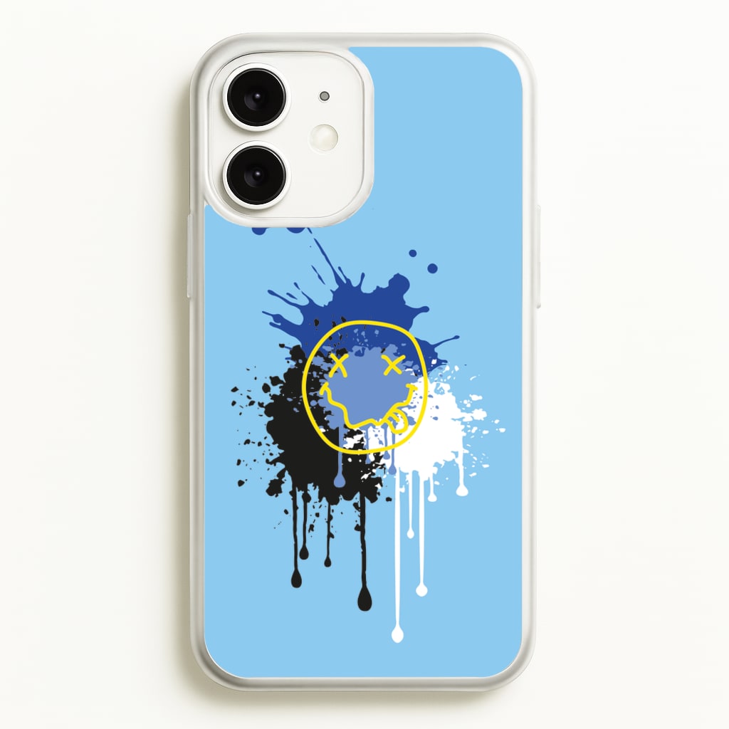 Blue Graffiti - Skate Aesthetic - Skate Aesthetic Phone Case for iPhone 11