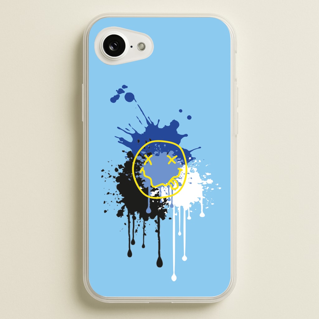 Blue Graffiti - Skate Aesthetic - Skate Aesthetic Phone Case for iPhone 16e